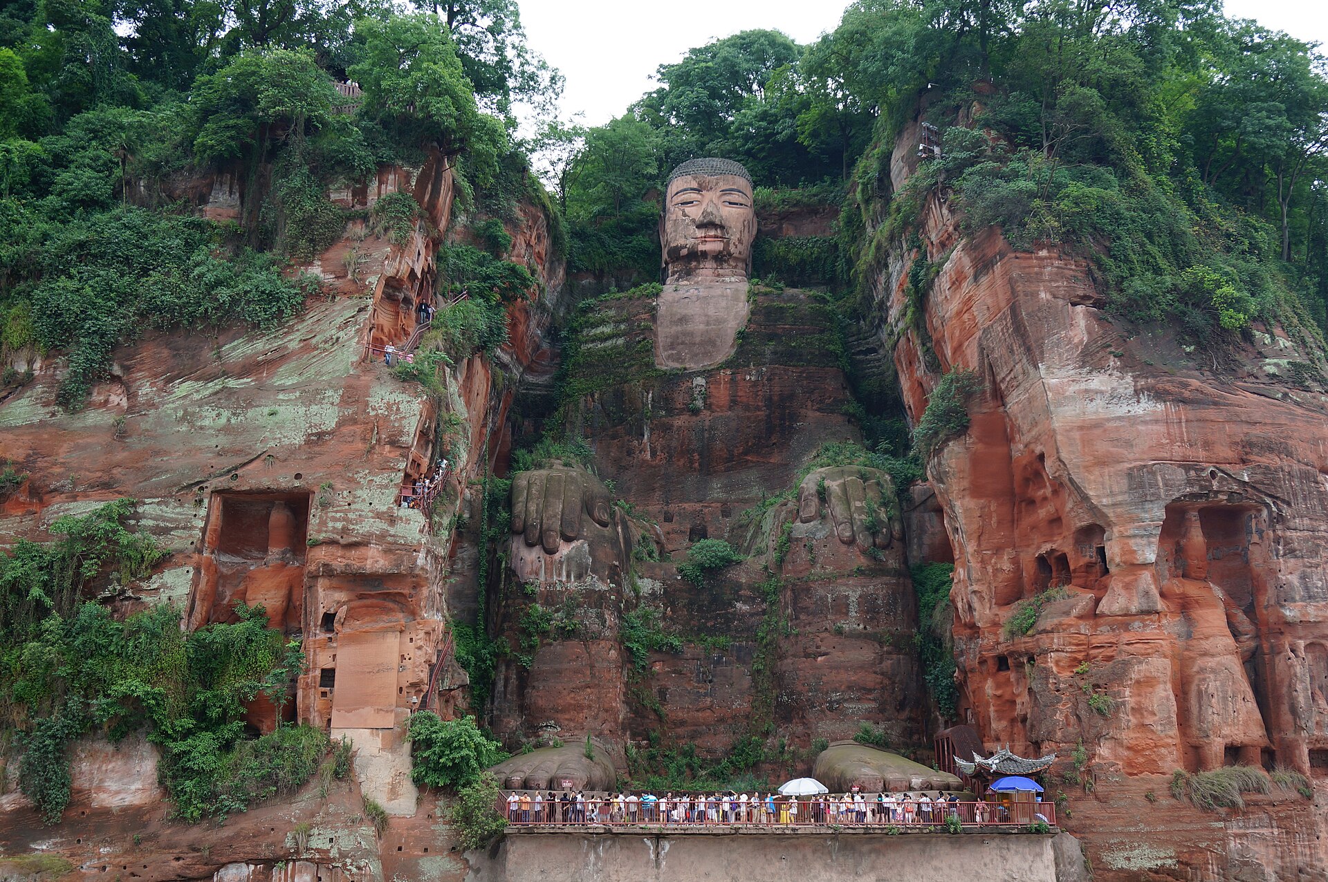 Leshan Giant Buddha in Sichuan