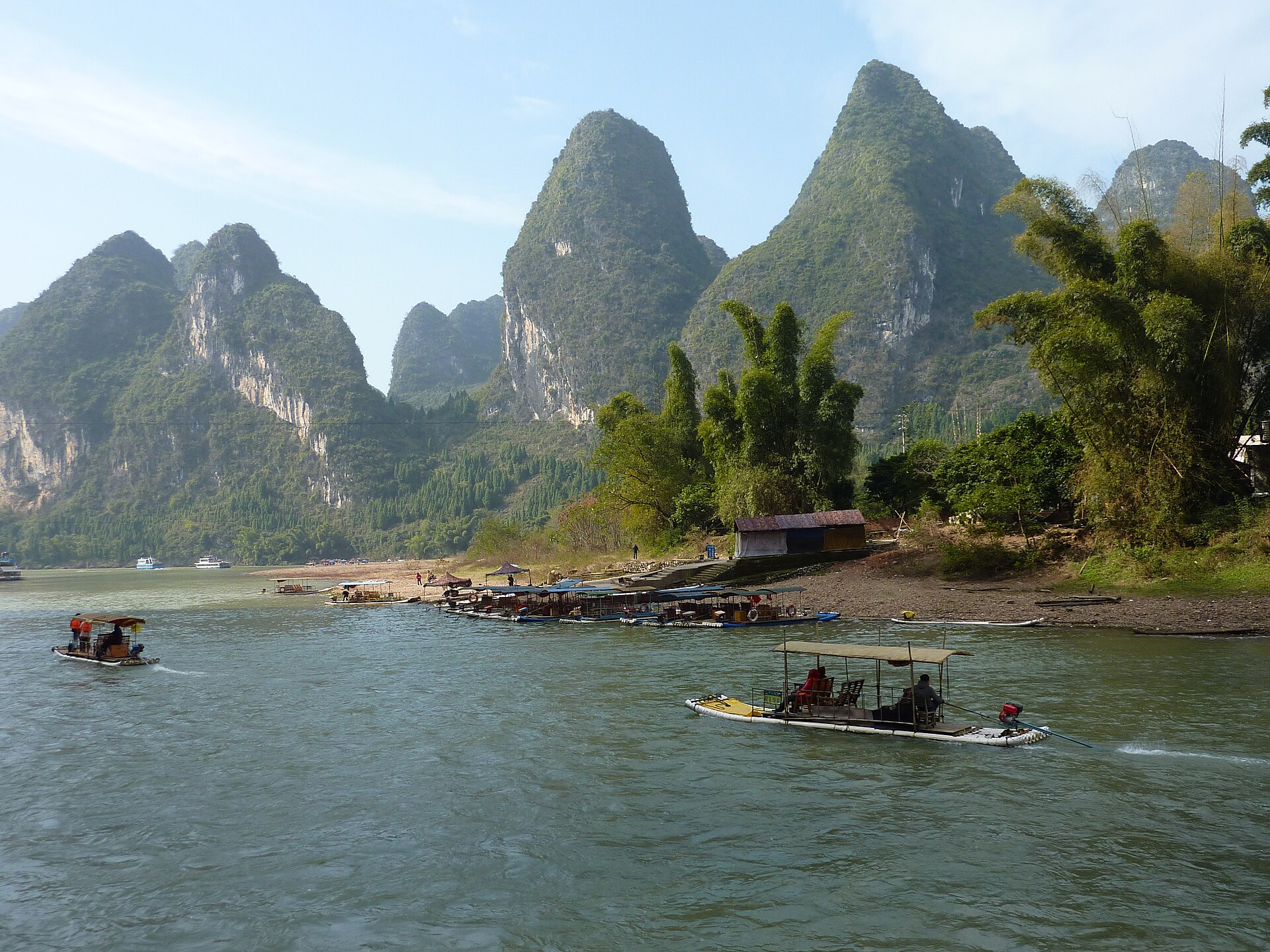 Li River cruise from Guilin to Yangshuo