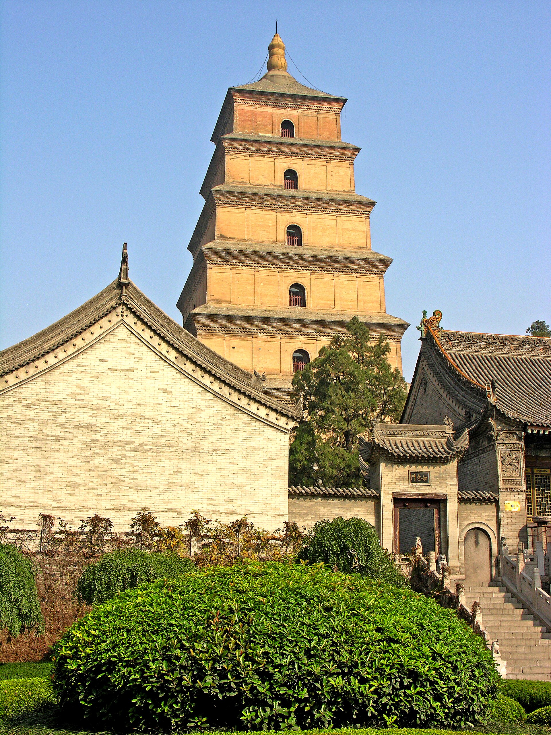 Big Wild Goose Pagoda in Xi'an