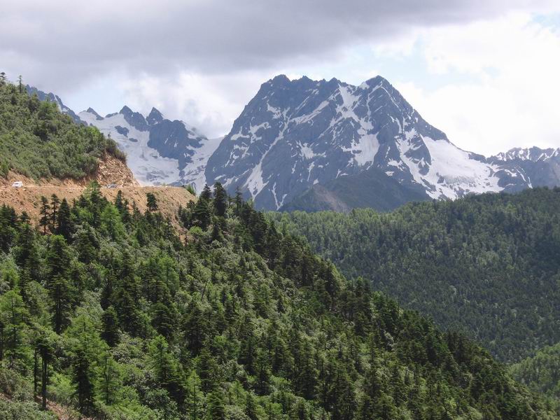 Landscape near Diqing in Yunnan